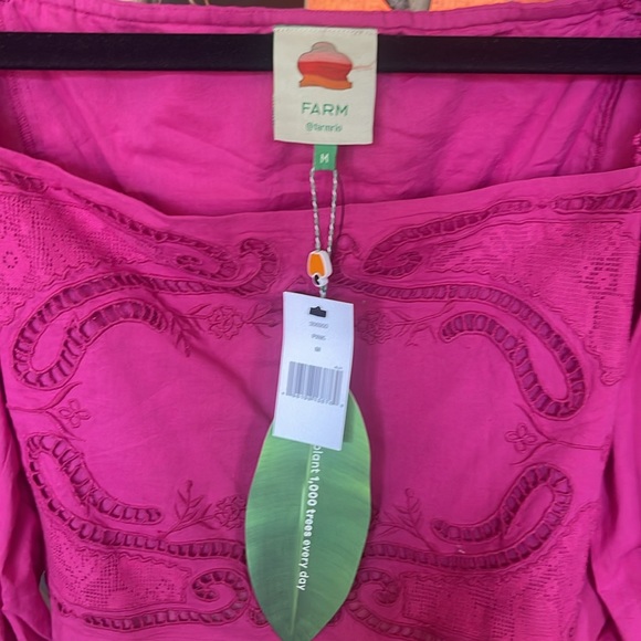 Farm Rio Lace Blouse Size M - Picture 4 of 6